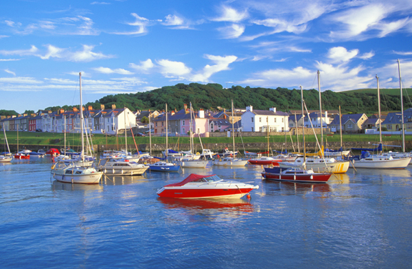 Aberaeron Harbour - local things to do from Gwarffynnon